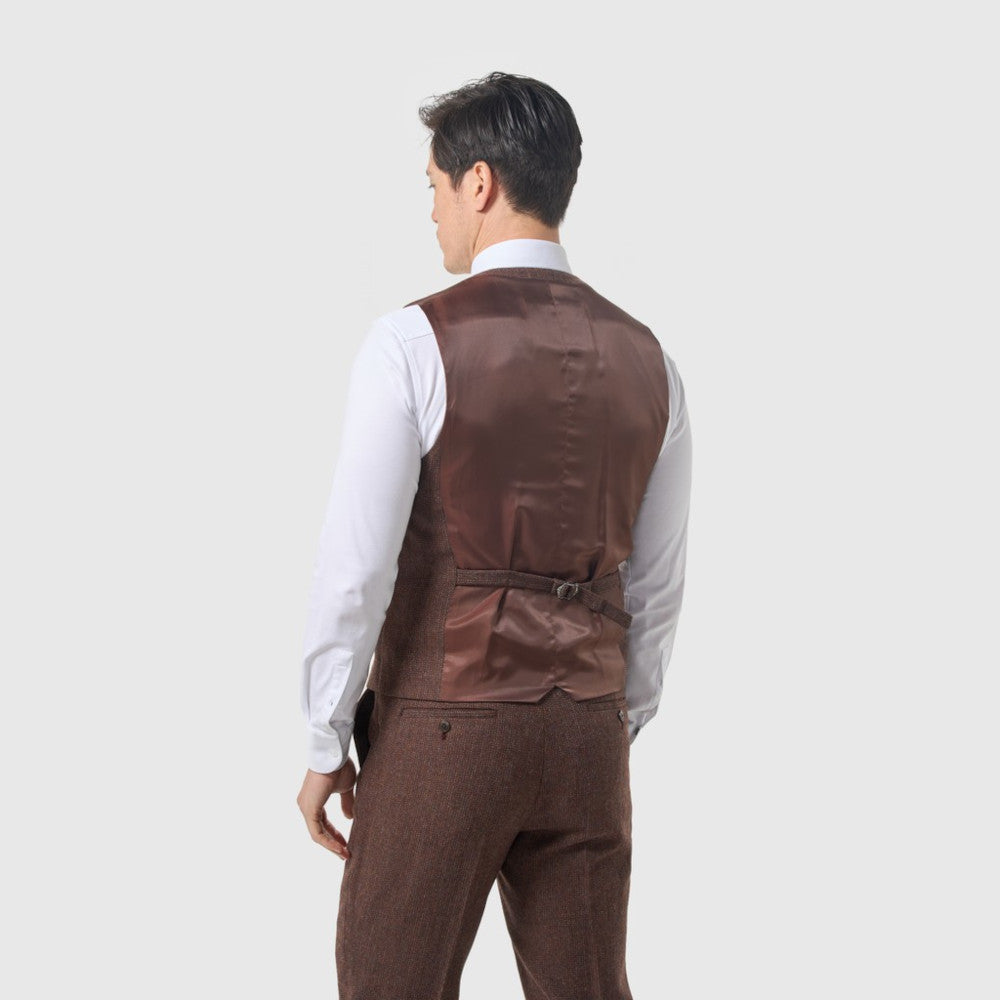 Cavani Thomas Mahogany Waistcoat
