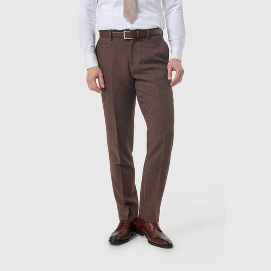 Cavani Thomas Mahogany Trouser