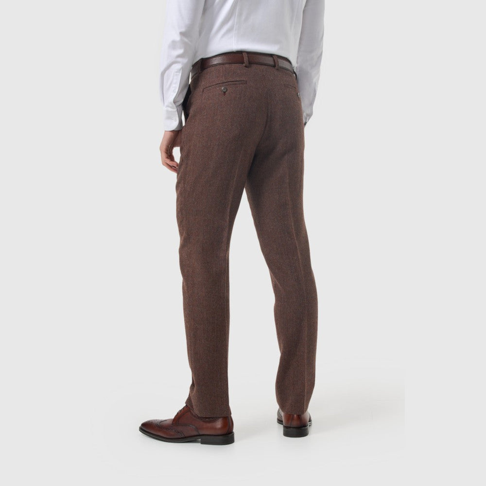Cavani Thomas Mahogany Trouser