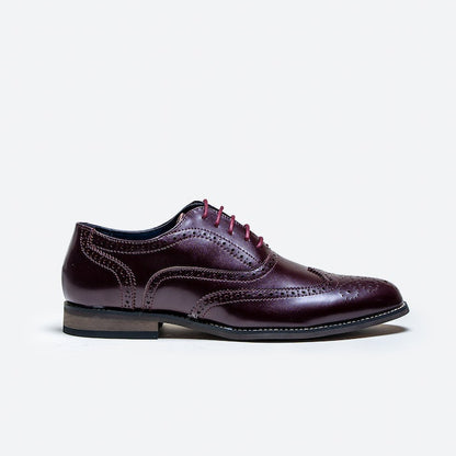 Cavani Clark Wine Brogues