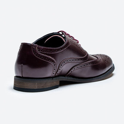 Cavani Clark Wine Brogues