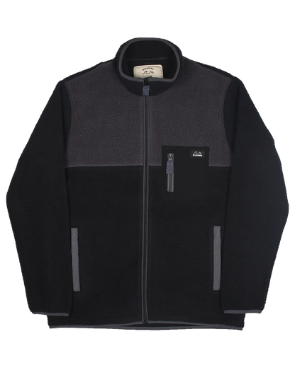 Bleubird Polar Full Zip Fleece - Charcoal