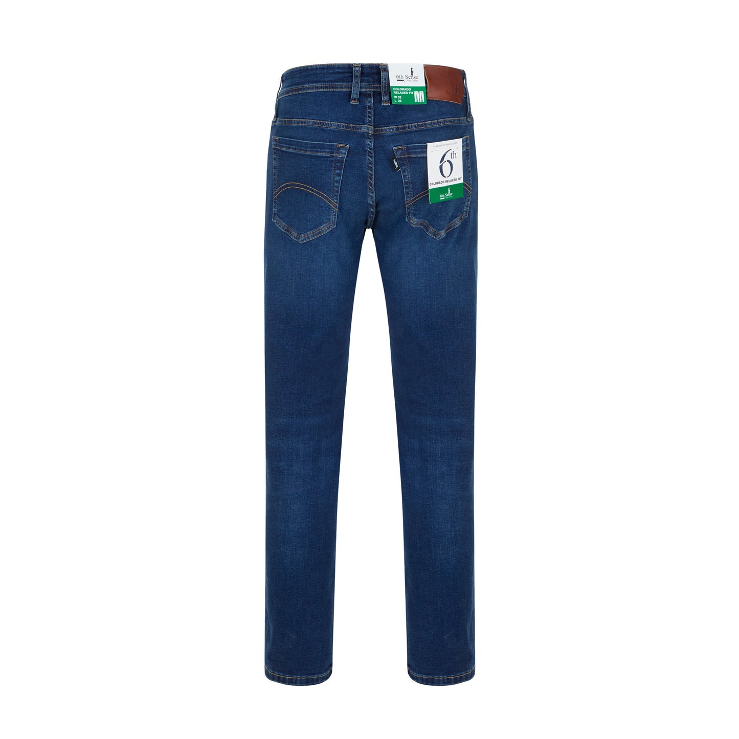 6th Sense Colorado Admiral Blue Relaxed Fit Jeans