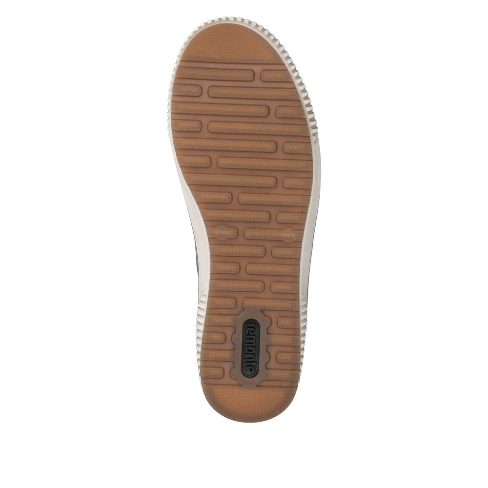 Remonte D0772-16 Blue Combination Mid Height Boots