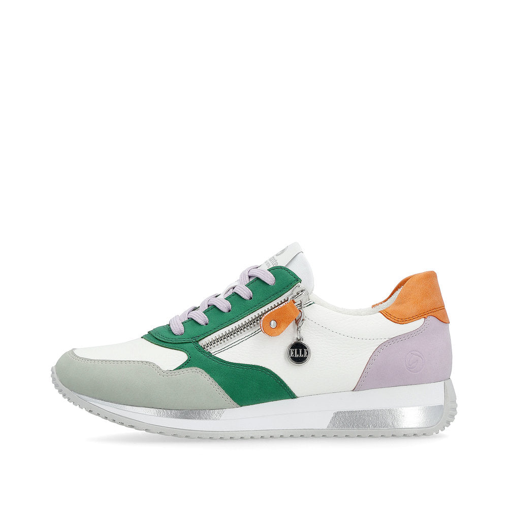 Remonte D0H01-83 Palecyan/White/Emerald Trainers