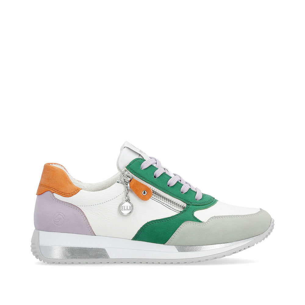 Remonte D0H01-83 Palecyan/White/Emerald Trainers