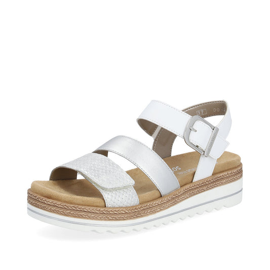 Remonte D0Q55-90 Ice/Silver/White Sandals