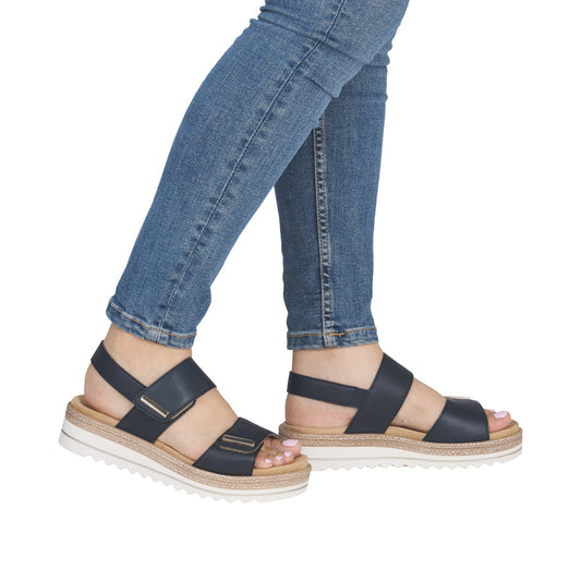 Remonte D0Q59-14 Pacific Blue Sandals