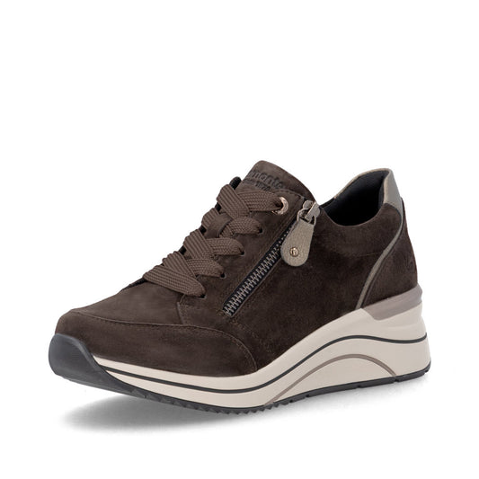 Remonte D0T03-25 Brown Combination Casual Shoes