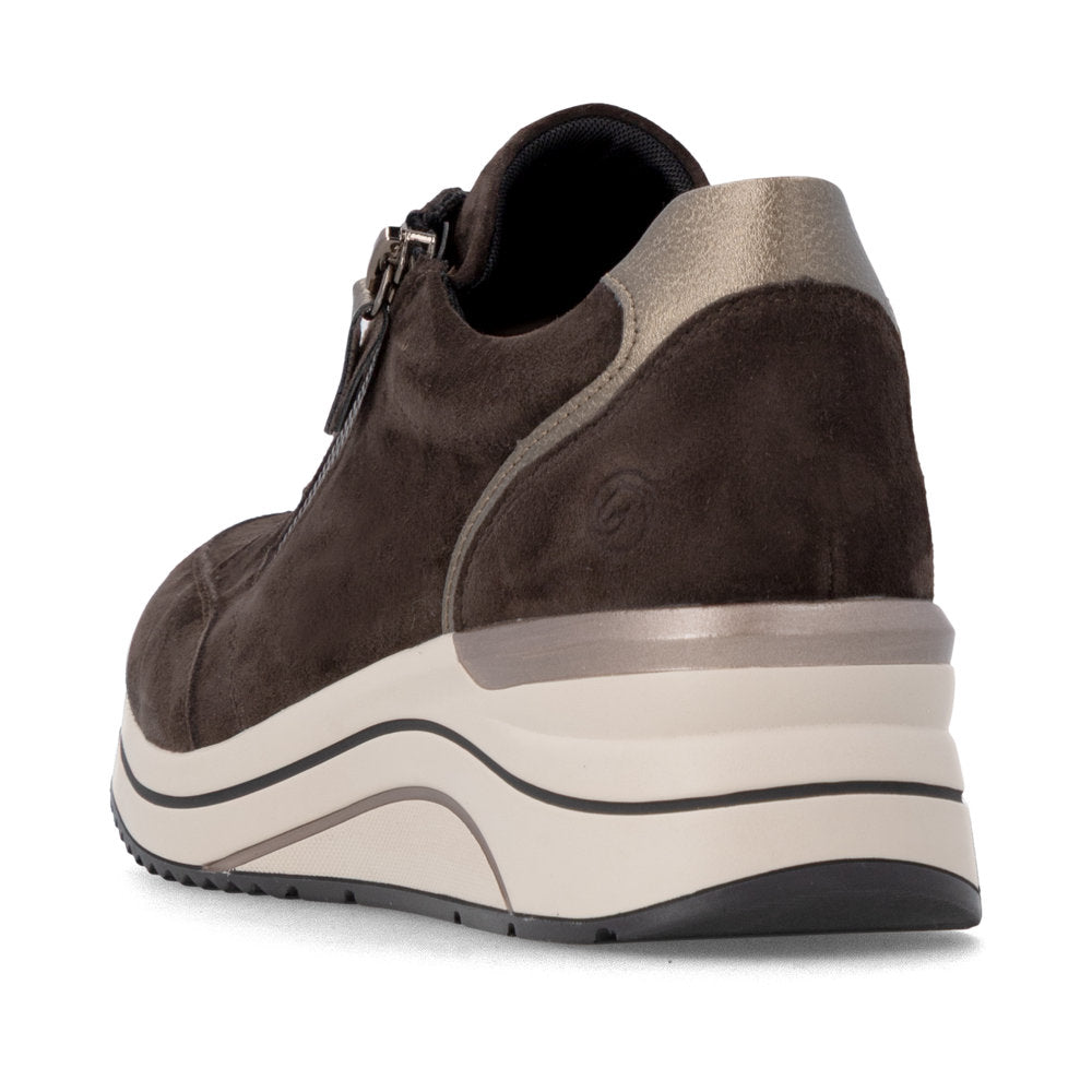 Remonte D0T03-25 Brown Combination Casual Shoes