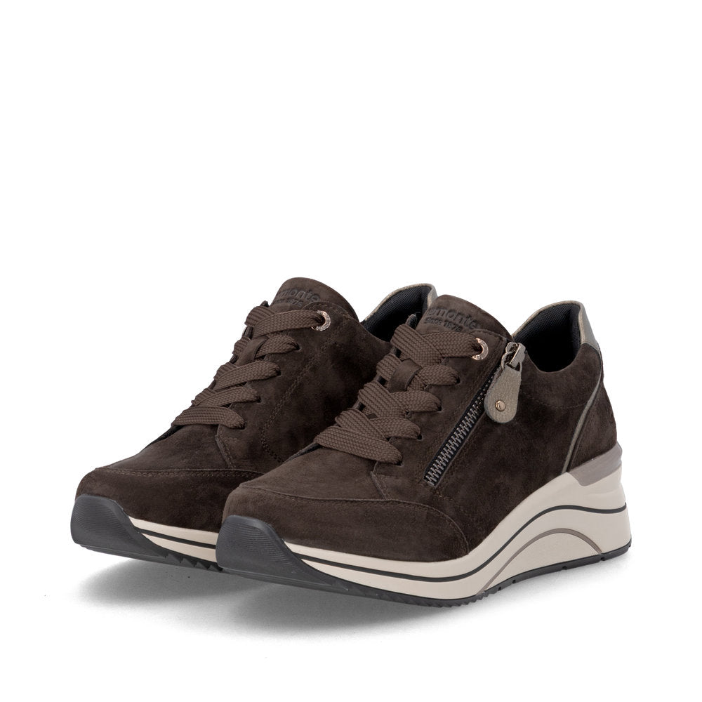 Remonte D0T03-25 Brown Combination Casual Shoes