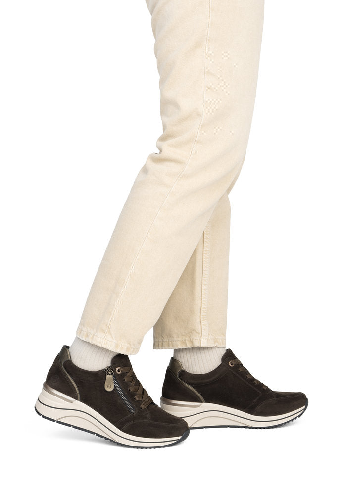 Remonte D0T03-25 Brown Combination Casual Shoes