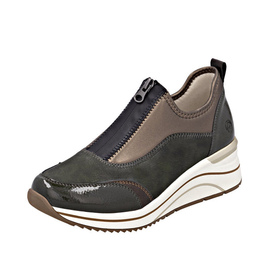 Remonte D0T08-54 Forest Green Casual Shoes