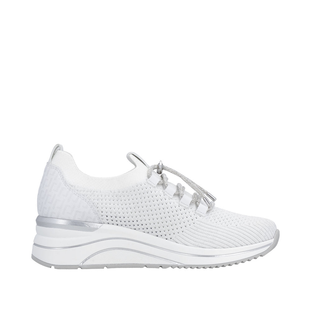 Remonte D0T18-80 White Silver Trainers
