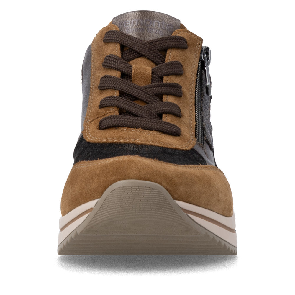 Remonte D0T23-24 Brown Combination Casual Shoes