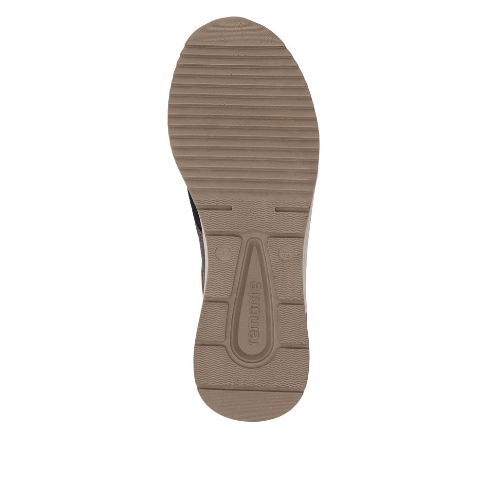 Remonte D0T23-24 Brown Combination Casual Shoes