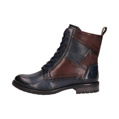 Bagatt D15-AFS3B-4040-4160 Blue Lace-up Boots