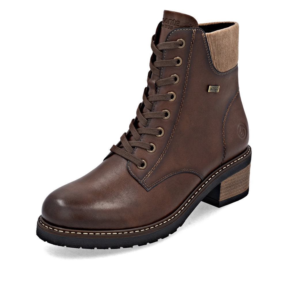 Remonte D1A70-24 Brown Mid Height Boots