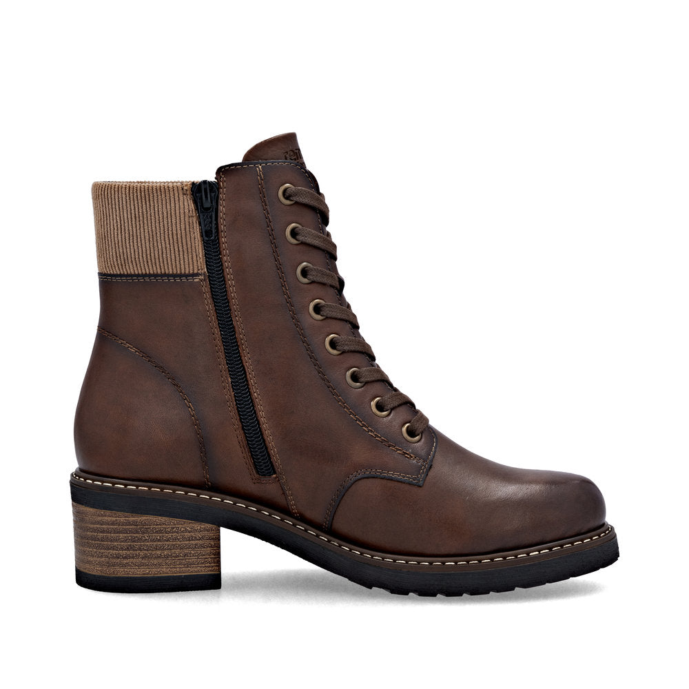 Remonte D1A70-24 Brown Mid Height Boots