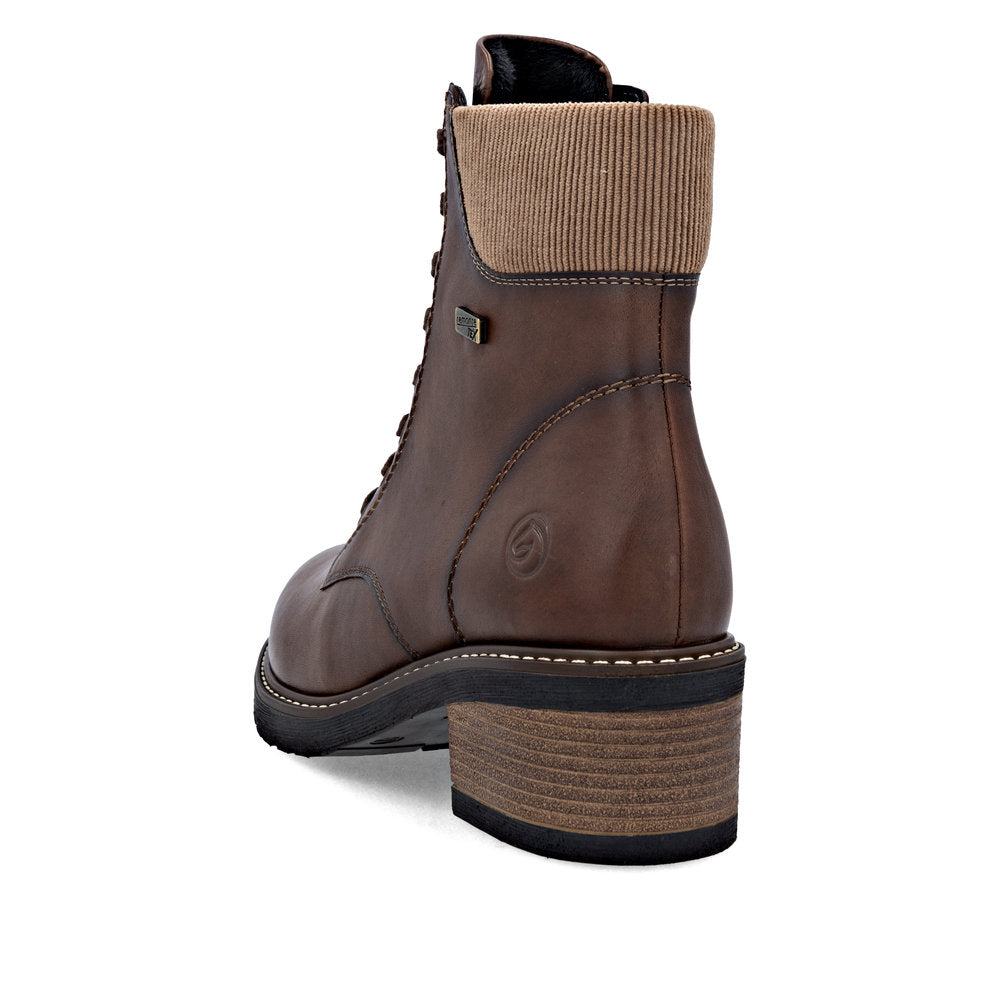Remonte D1A70-24 Brown Mid Height Boots