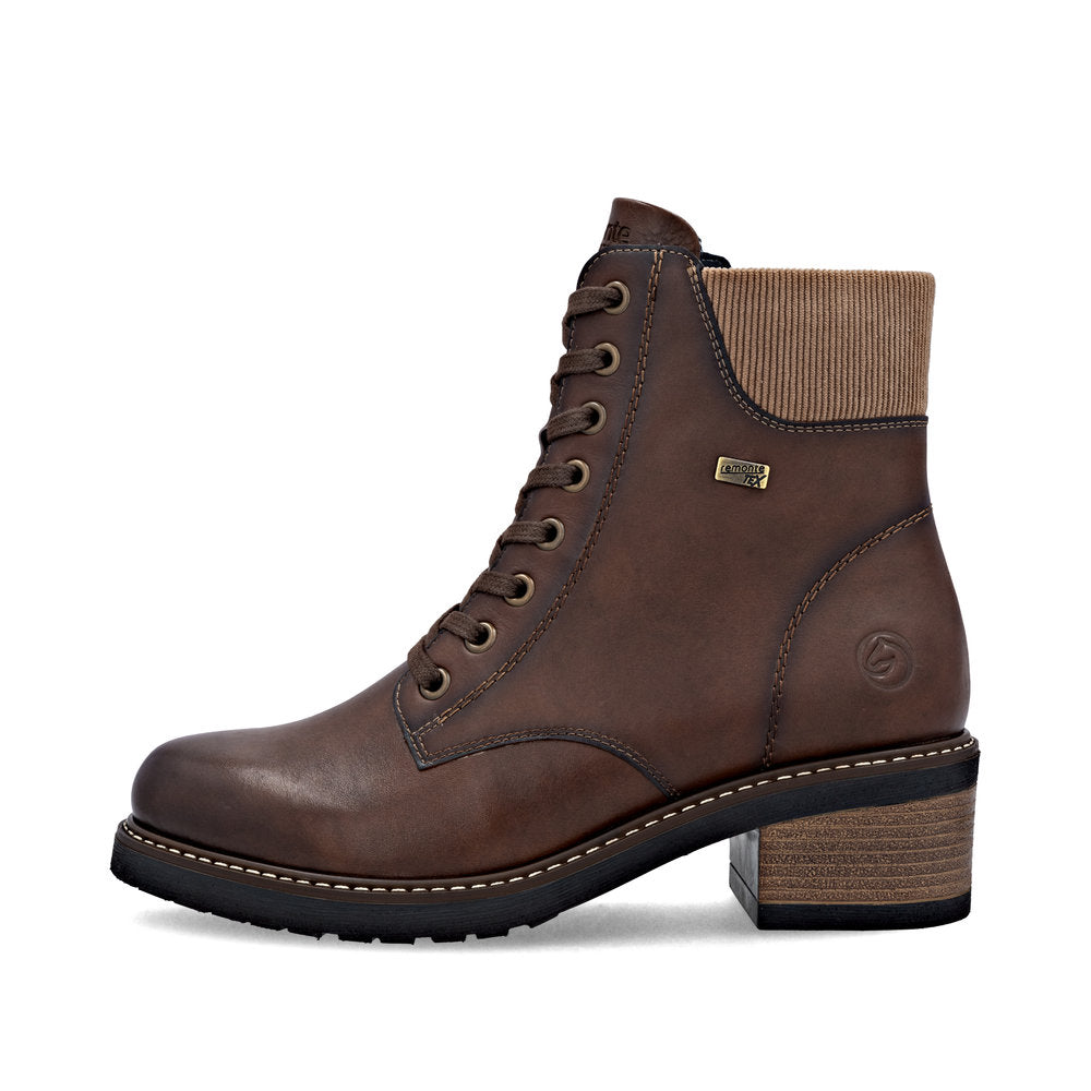 Remonte D1A70-24 Brown Mid Height Boots