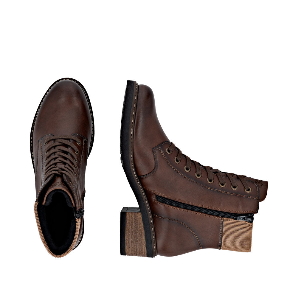 Remonte D1A70-24 Brown Mid Height Boots