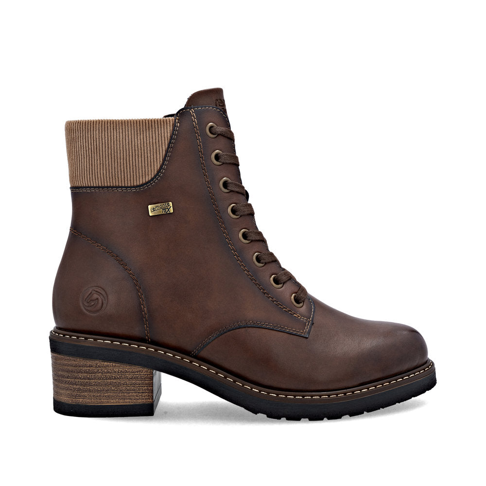 Remonte D1A70-24 Brown Mid Height Boots