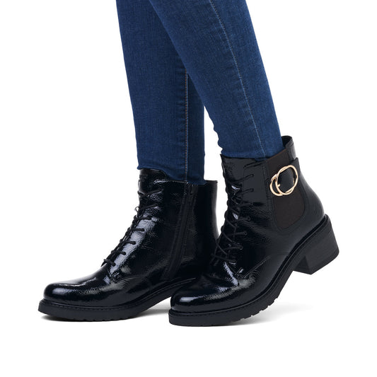 Remonte D1A72-01 Aida Black Boots