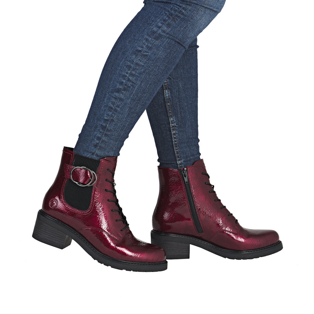 Remonte D1A72-33 Red Boots