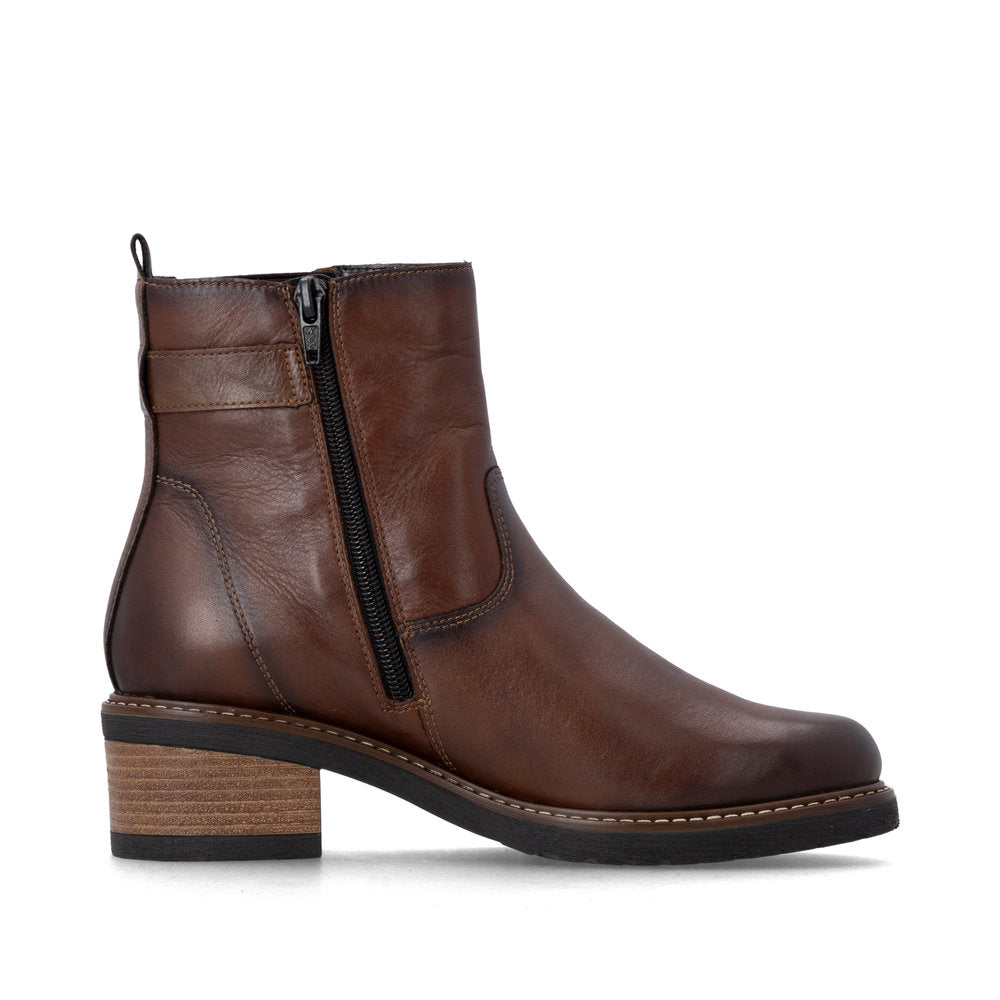 Remonte D1A82-22 Brown Mid Height Boots