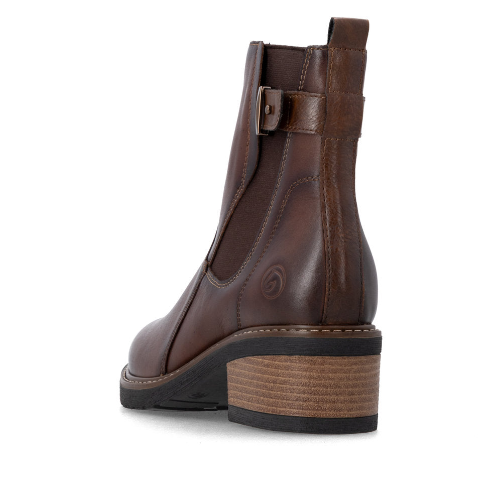 Remonte D1A82-22 Brown Mid Height Boots