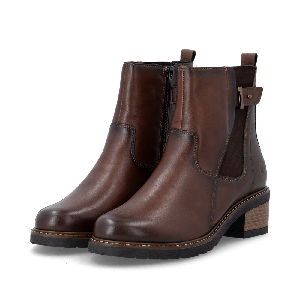 Remonte D1A82-22 Brown Mid Height Boots
