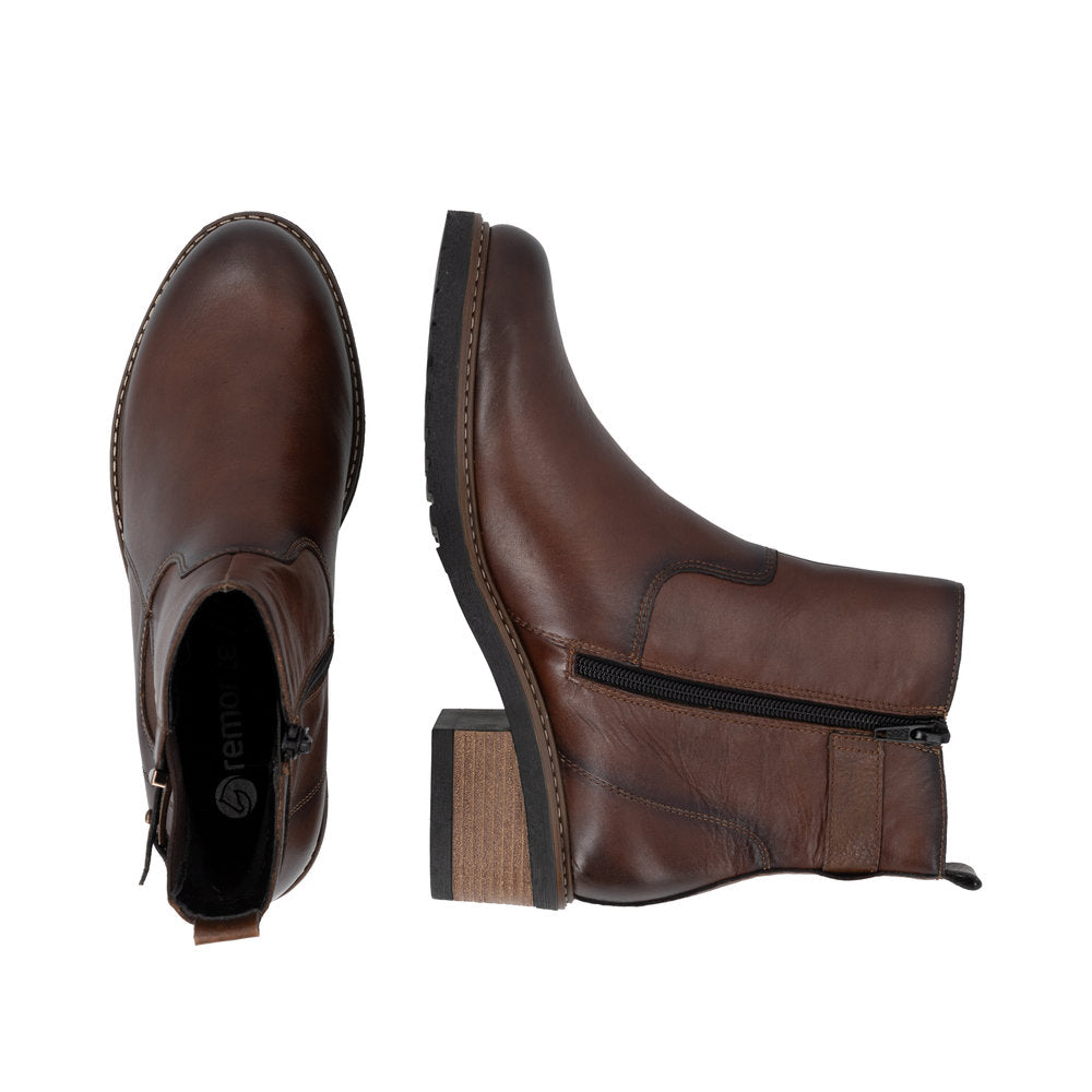 Remonte D1A82-22 Brown Mid Height Boots