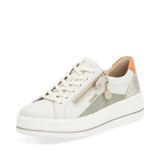 Remonte D1C01-81 Offwhite/Sage/Shell/Orange/Offwhite Trainers