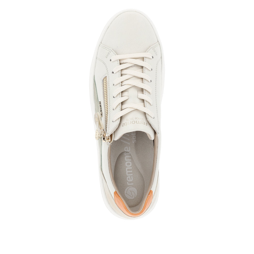 Remonte D1C01-81 Offwhite/Sage/Shell/Orange/Offwhite Trainers