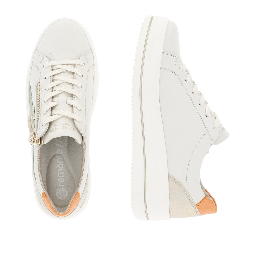 Remonte D1C01-81 Offwhite/Sage/Shell/Orange/Offwhite Trainers