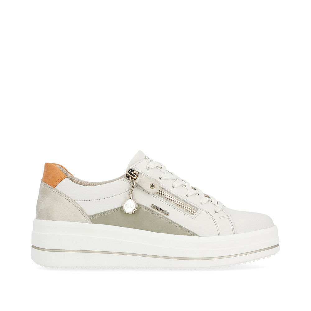 Remonte D1C01-81 Offwhite/Sage/Shell/Orange/Offwhite Trainers