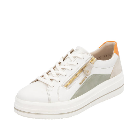 Remonte D1C01-81 Offwhite/Sage/Shell/Orange/Offwhite Trainers