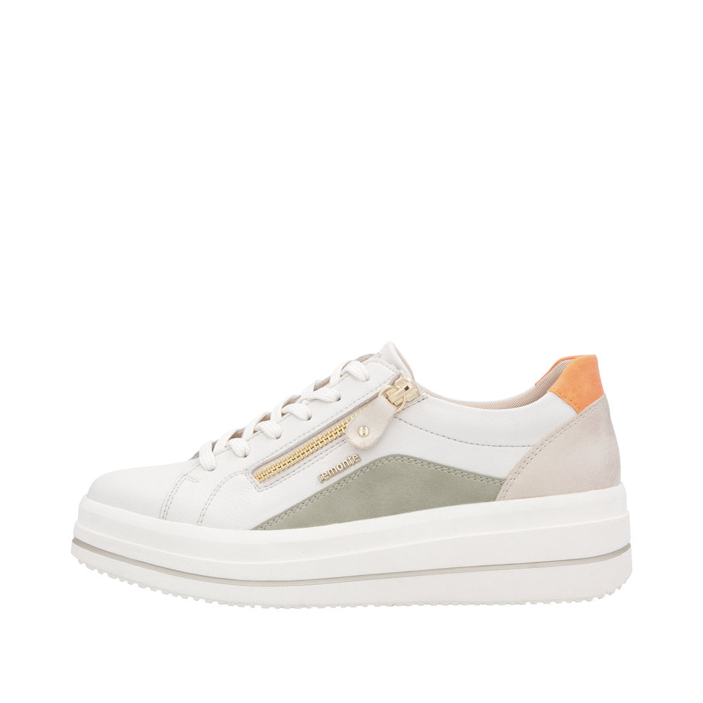 Remonte D1C01-81 Offwhite/Sage/Shell/Orange/Offwhite Trainers