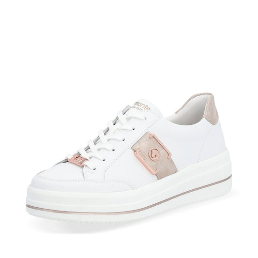 Remonte D1C02-80 White/Rosegold Trainers