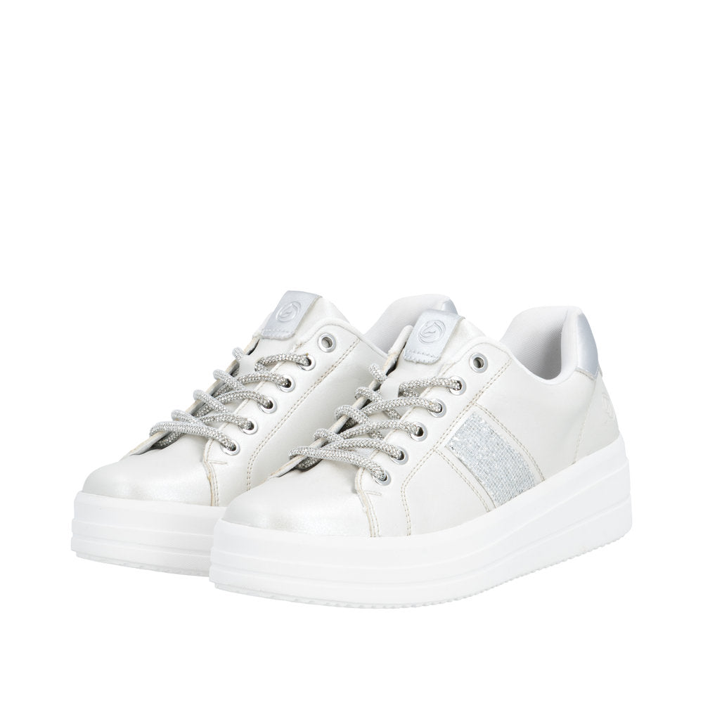 Remonte D1C10-90 Silver Trainers