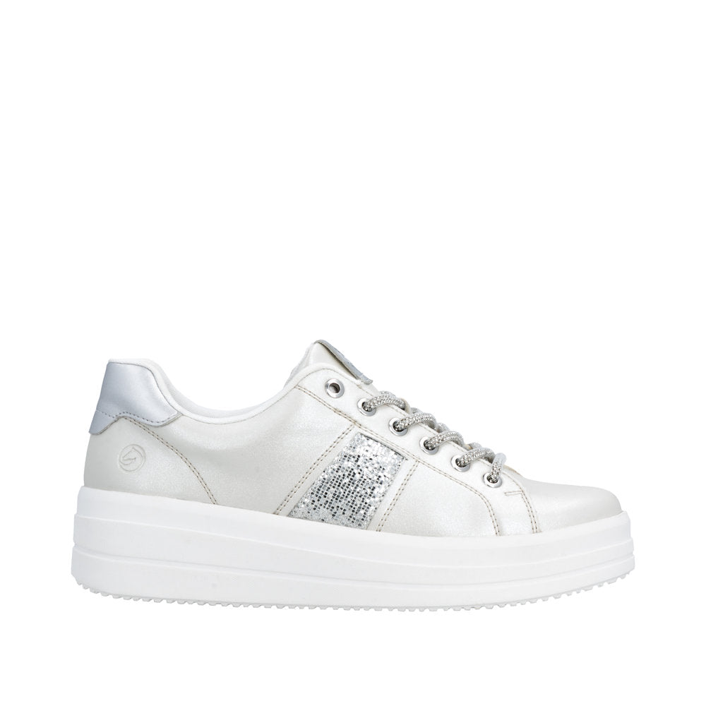 Remonte D1C10-90 Silver Trainers