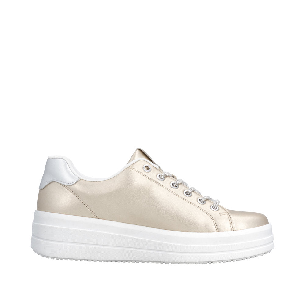 Remonte D1C10-91 Pale Gold / Silver Trainers