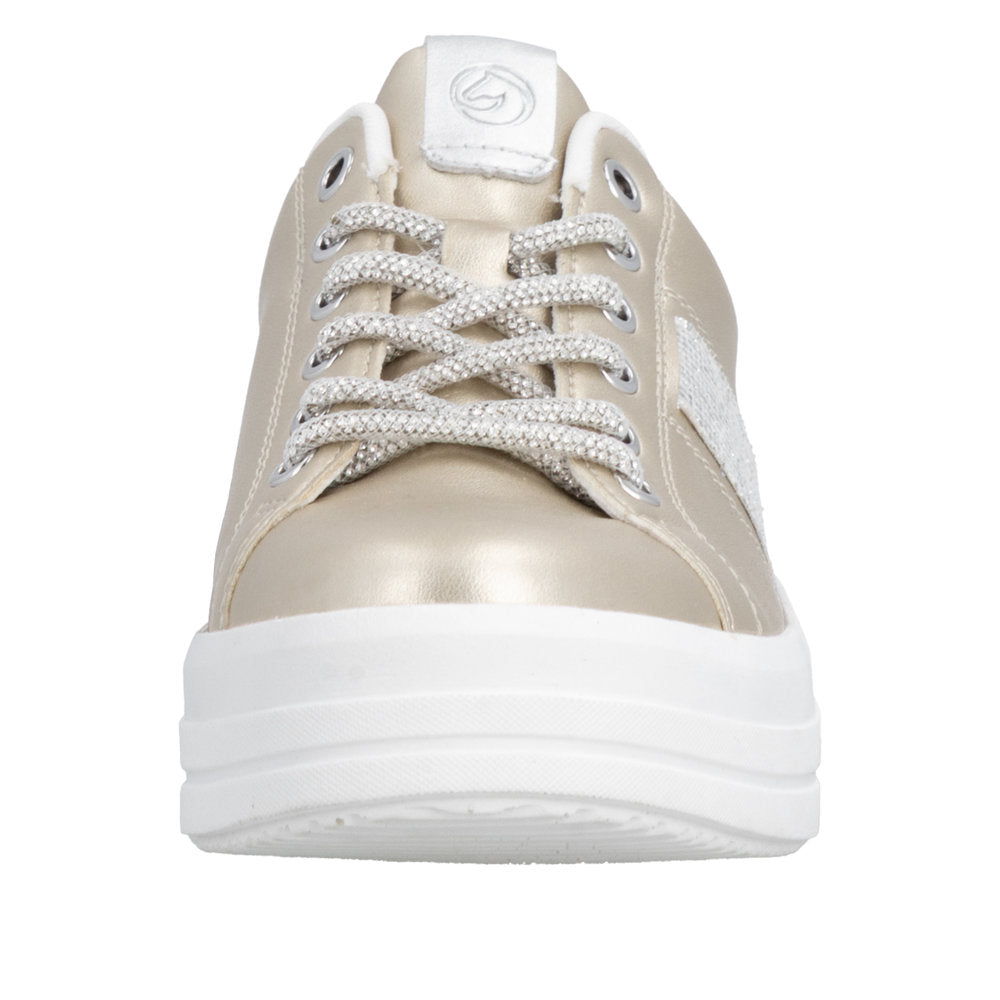 Remonte D1C10-91 Pale Gold / Silver Trainers