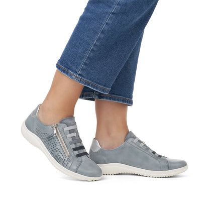 Remonte D1E02-14 Blue/Silver Casual Shoes