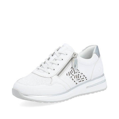 Remonte D1G00-80 White/Silver/White Trainers