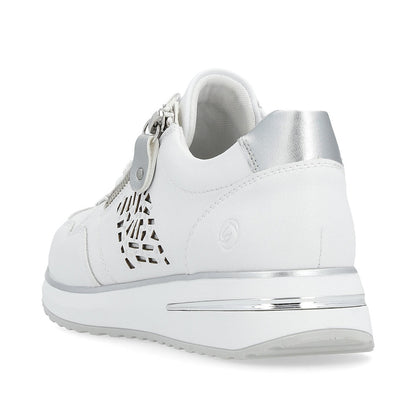 Remonte D1G00-80 White/Silver/White Trainers