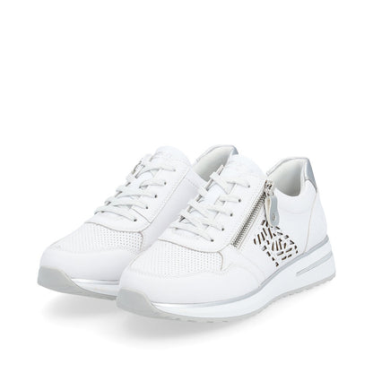 Remonte D1G00-80 White/Silver/White Trainers