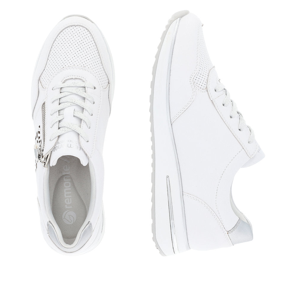 Remonte D1G00-80 White/Silver/White Trainers