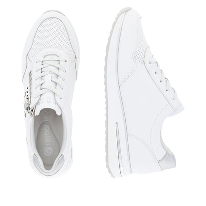 Remonte D1G00-80 White/Silver/White Trainers